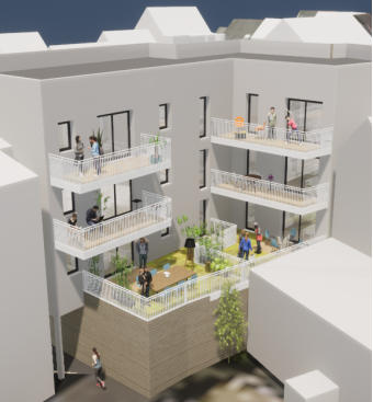 Appartement - 64 m² - 3 pièces