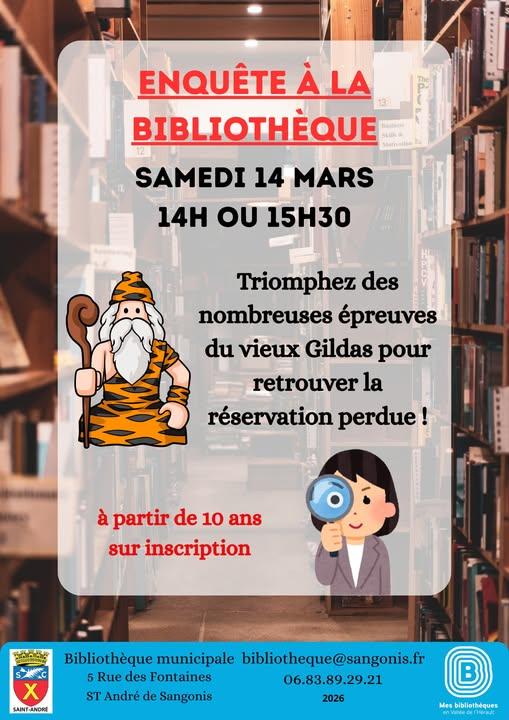 Enquête à la Bibliothèque