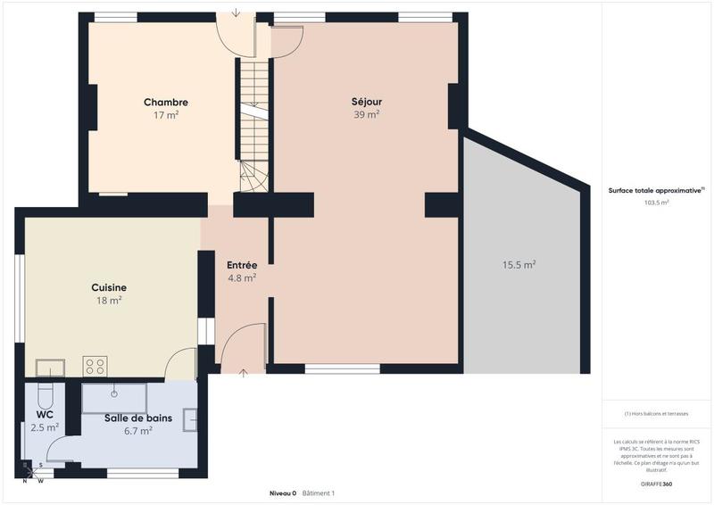 Maison - 128 m² - 5 pièces