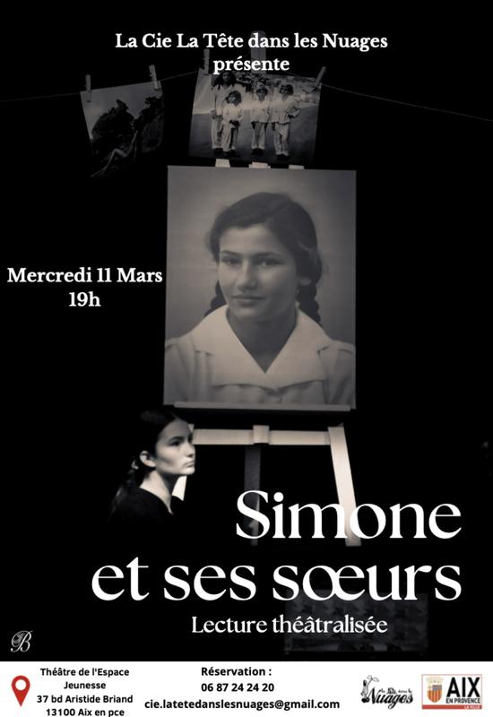 Lecture théâtralisée : Simone et ses sœurs