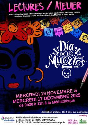 Lectures / Atelier « Día de los Muertos »
