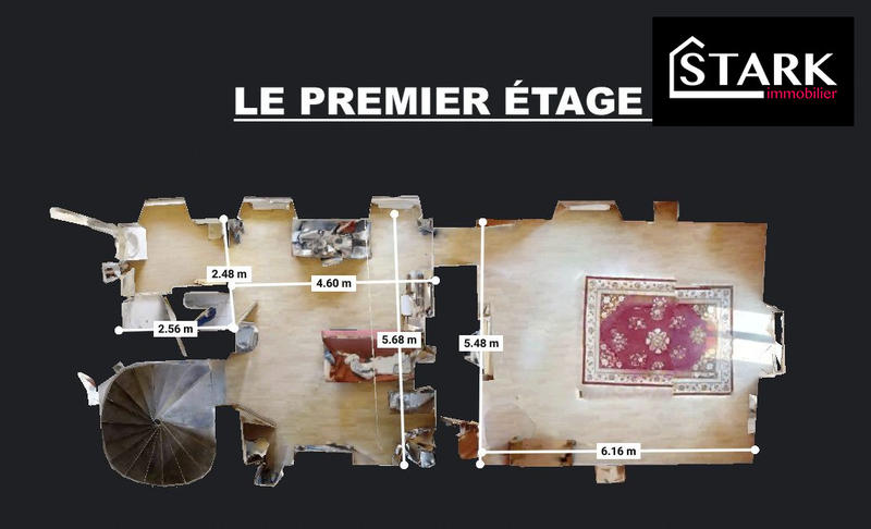 Maison ancienne - 210 m² - 11 pièces