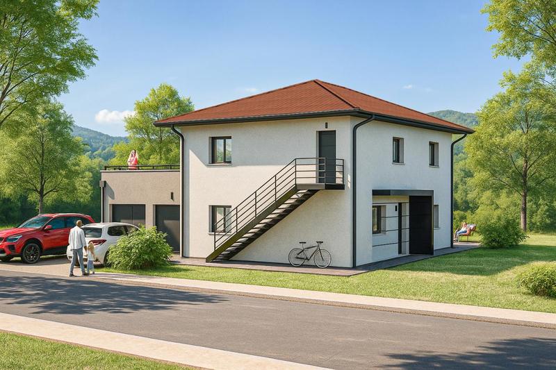 Maison - 70 m² - 3 pièces