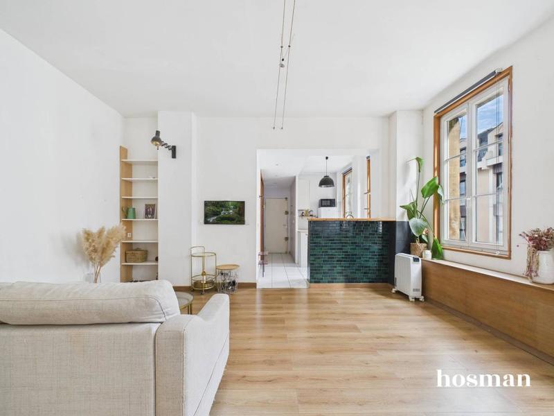 Appartement - 56 m² - 3 pièces