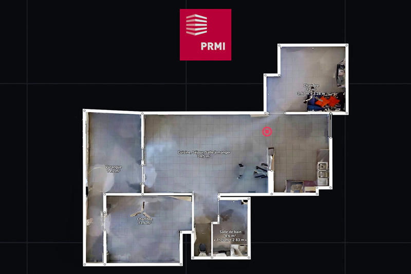 Appartement - 72 m² - 3 pièces