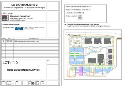 Terrain constructible - 351 m²