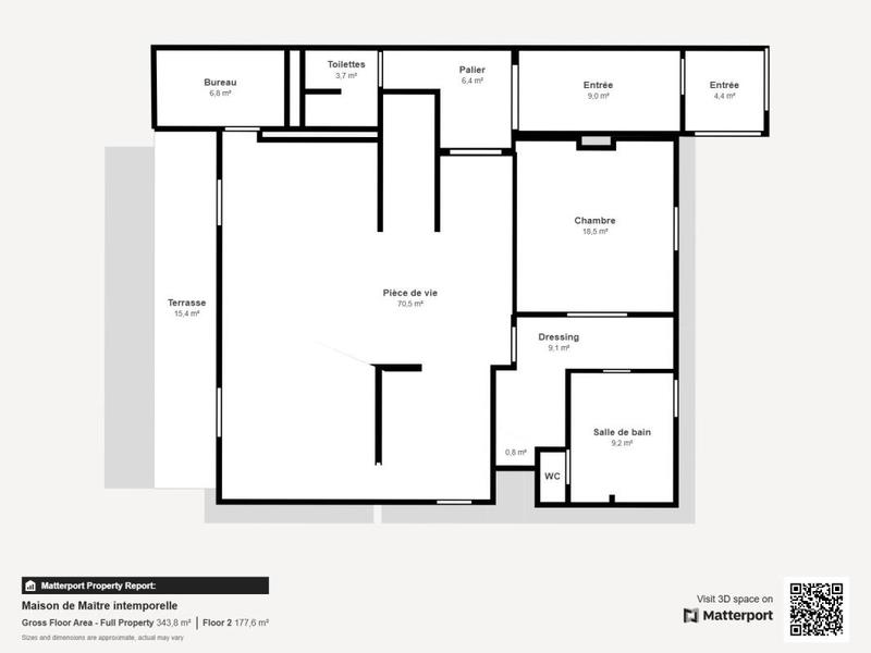 Maison de maîtres - 305 m² - 12 pièces