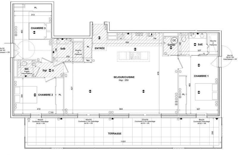 Appartement - 117 m² - 4 pièces