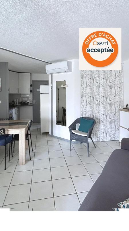 Appartement - 36 m² - 2 pièces