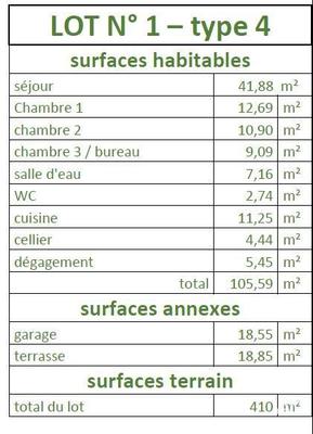 Maison - 105 m² - 5 pièces