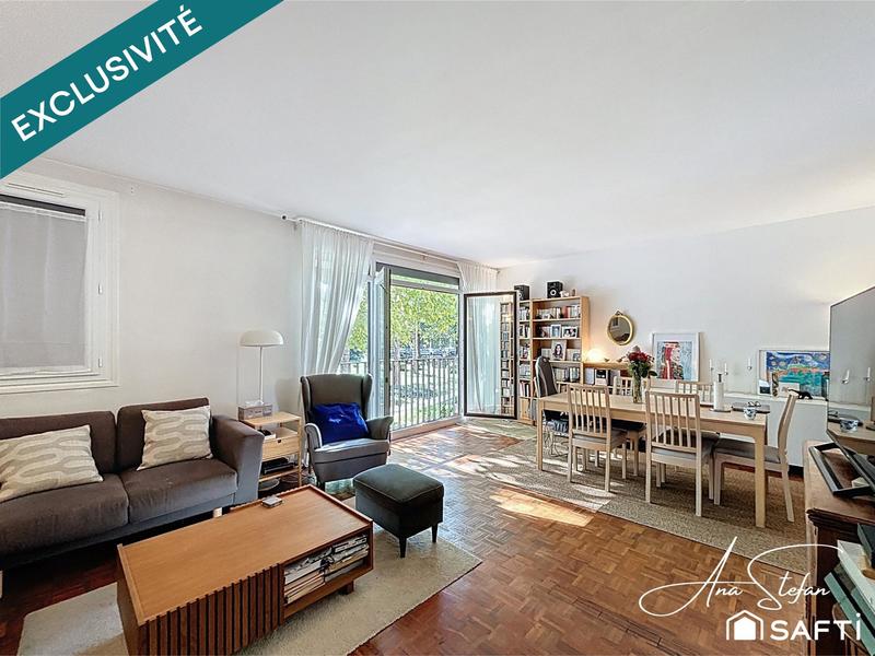 Appartement - 90 m² - 5 pièces