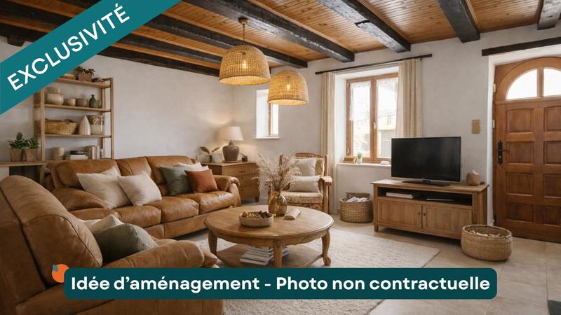 Maison de village - 87 m² - 4 pièces