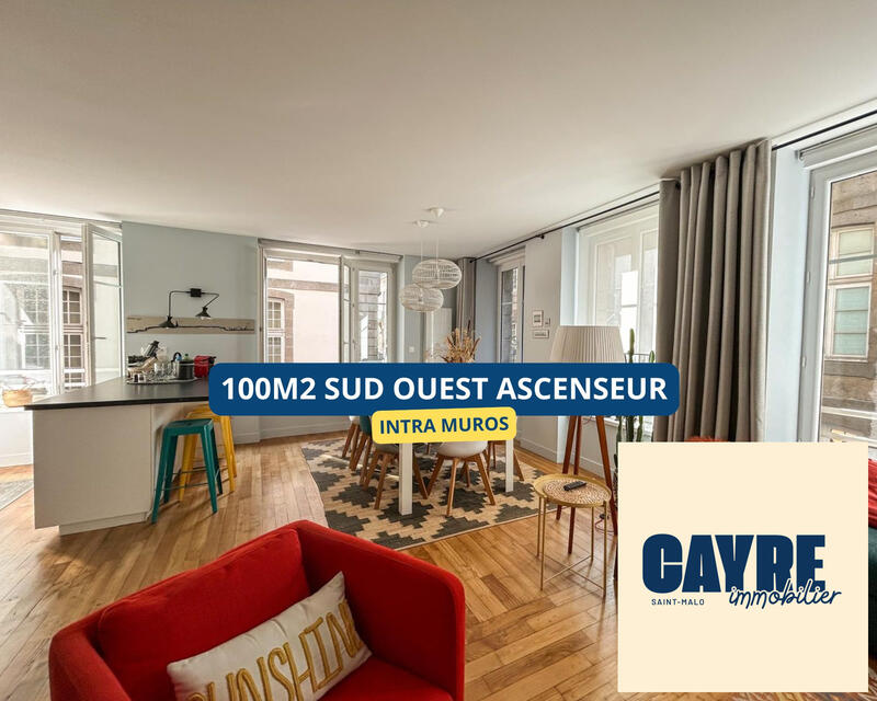 Appartement - 101 m² - 3 pièces