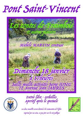 Spectacle - les contes de Fraimbois et autres plaisirs