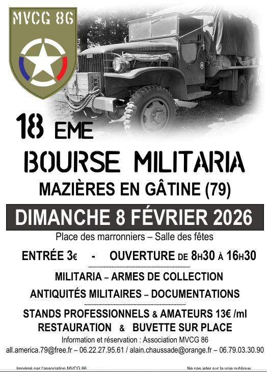 18ème bourse aux antiquités militaires