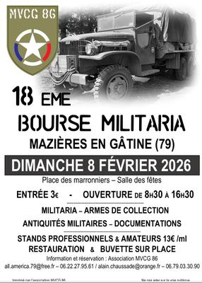 18ème bourse aux antiquités militaires