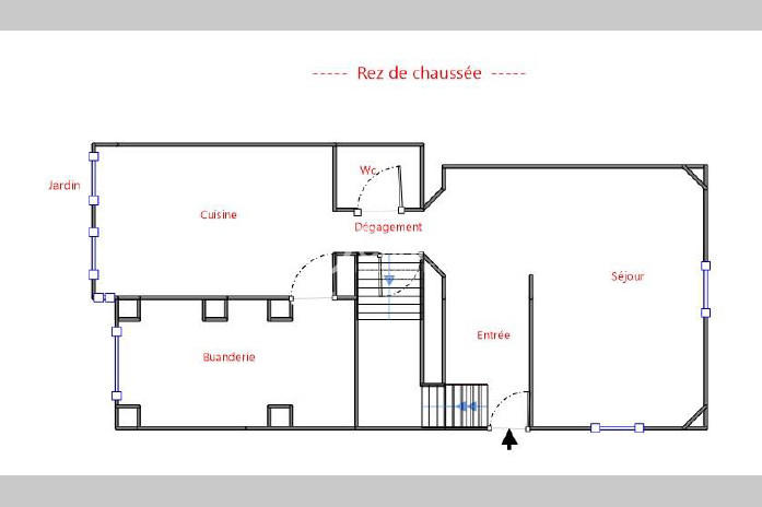 Maison de ville - 172 m² - 7 pièces