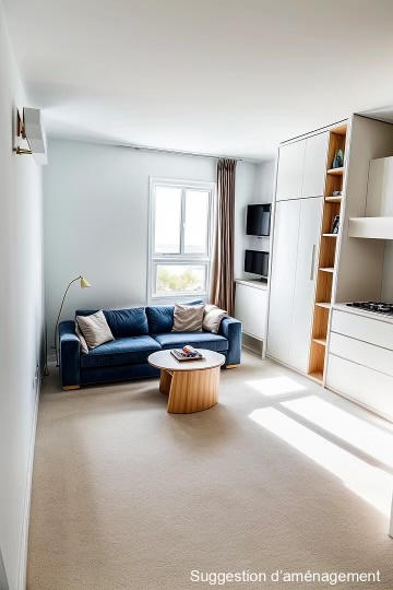 Appartement - 18 m² - 1 pièce