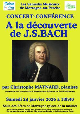 Concert-conférence - a la découverte de J.S Bach