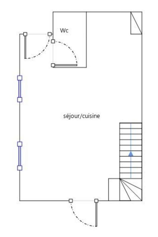 Appartement - 56 m² - 3 pièces