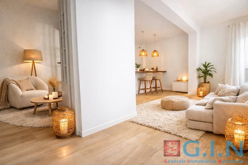 Appartement - 56 m² - 3 pièces