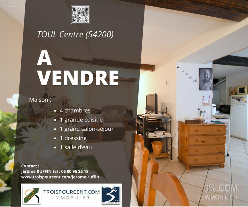 Maison de ville - 150 m² - 10 pièces