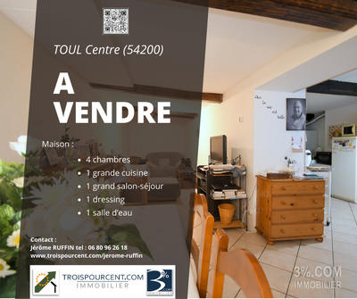 Maison de ville - 150 m² - 10 pièces