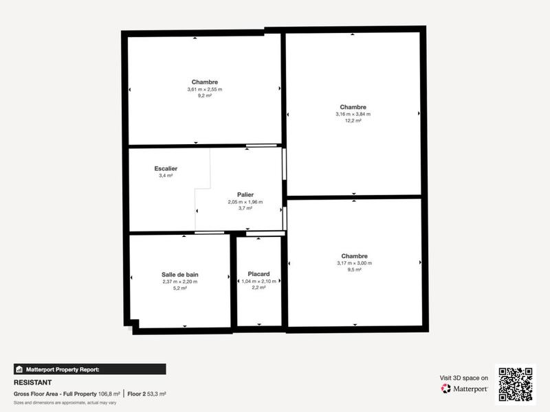 Maison - 90 m² - 6 pièces