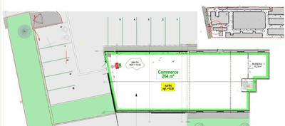 Local d'activité / Entrepôt - 264 m²