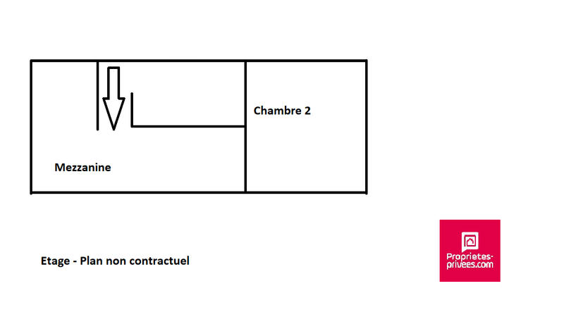 Maison - 42 m² - 3 pièces