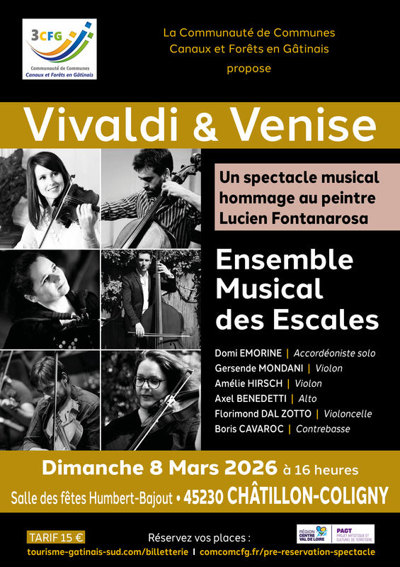 Spectacle musical "Vivaldi et Venise"