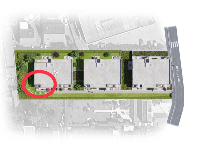 Appartement - 64 m² - 3 pièces