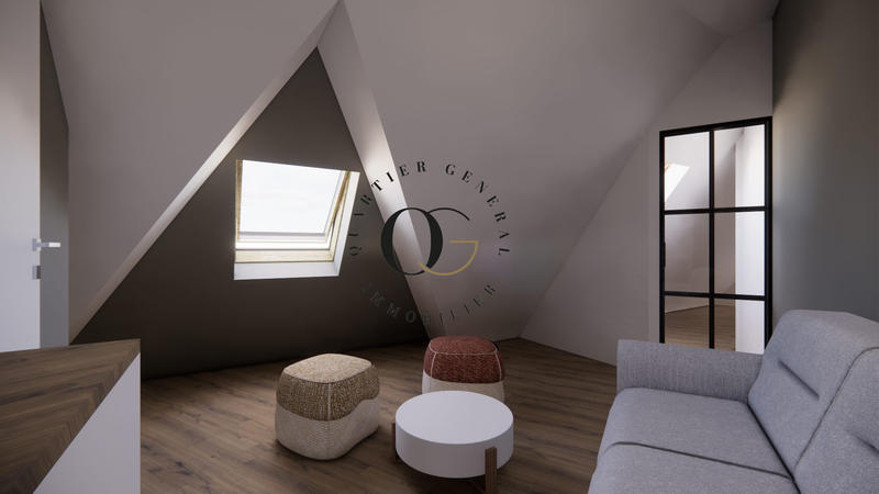 Appartement - 90 m² - 6 pièces