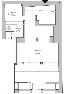 Local commercial - 94 m²