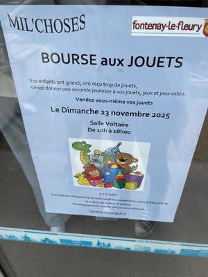 Bourse aux jouets