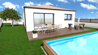 Maison - 90 m² - 4 pièces