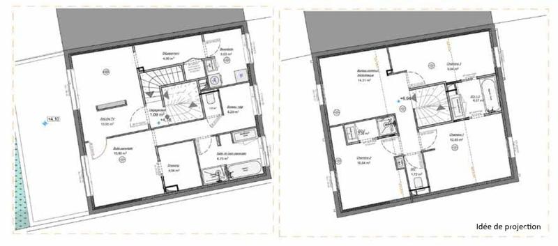 Maison - 90 m² - 4 pièces