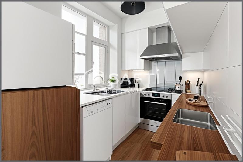 Appartement - 65 m² - 3 pièces