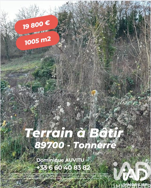 Terrain - 1 008 m²