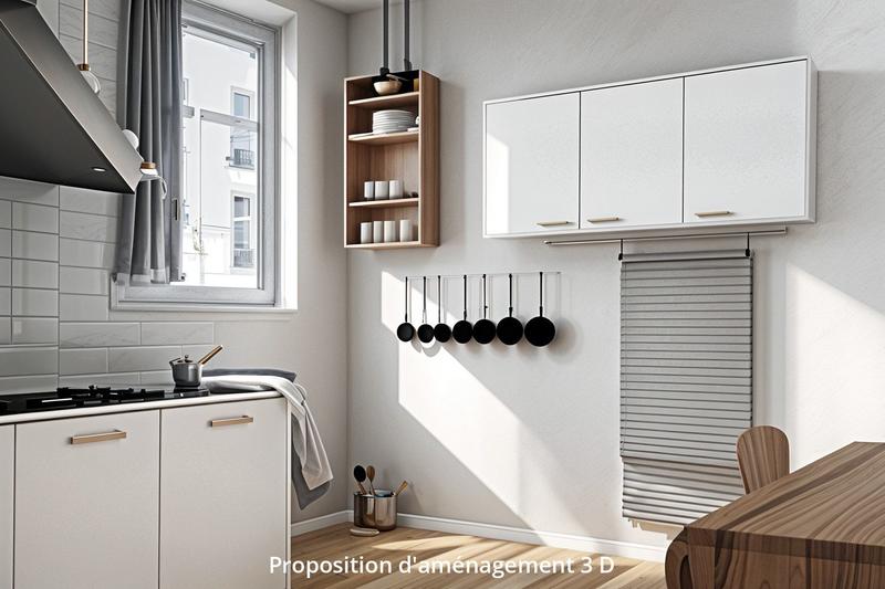 Appartement - 35 m² - 2 pièces