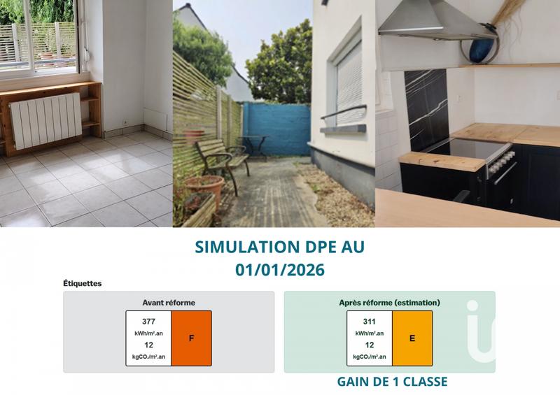 Appartement - 47 m² - 2 pièces