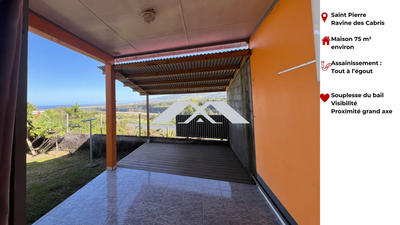 Maison - 75 m² - 3 pièces