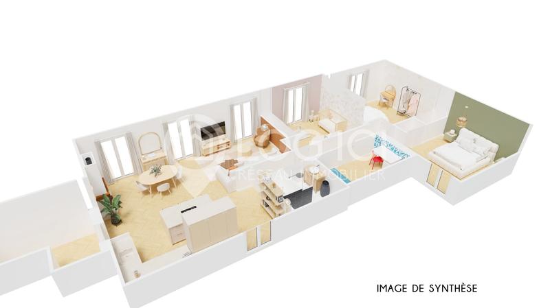 Maison - 117 m² - 5 pièces