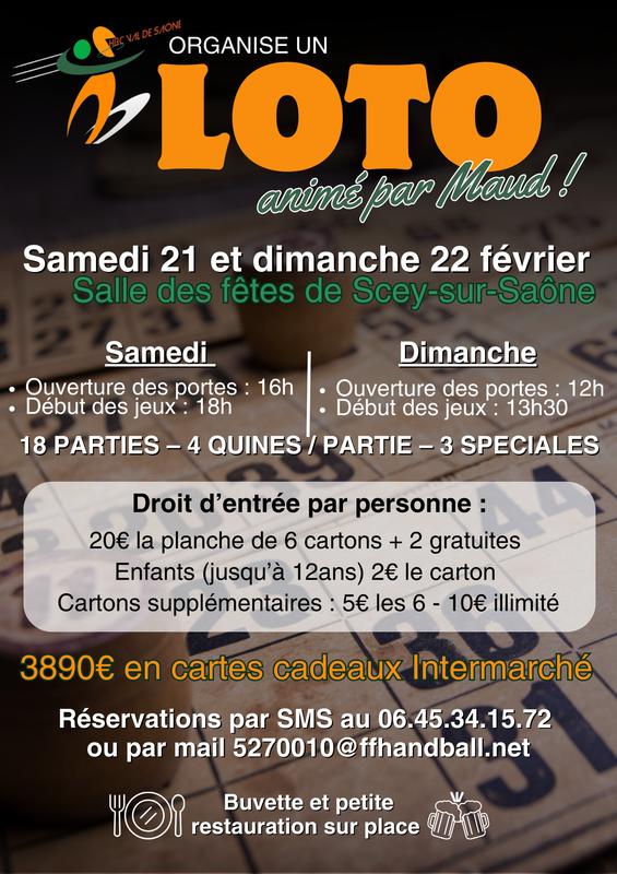 Loto du Hbc Val de Saone