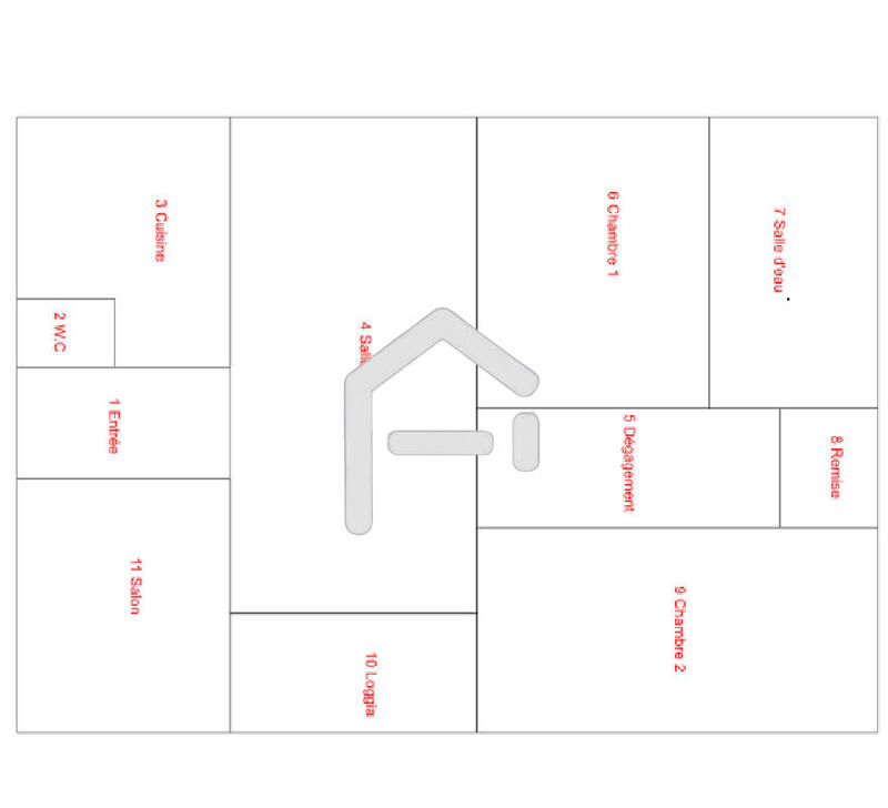 Appartement - 95 m² - 5 pièces