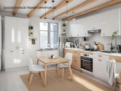 Maison - 57 m² - 3 pièces