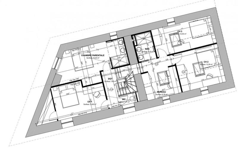 Appartement - 144 m² - 6 pièces