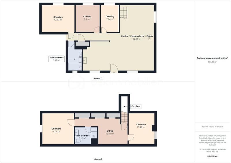 Maison - 148 m² - 6 pièces