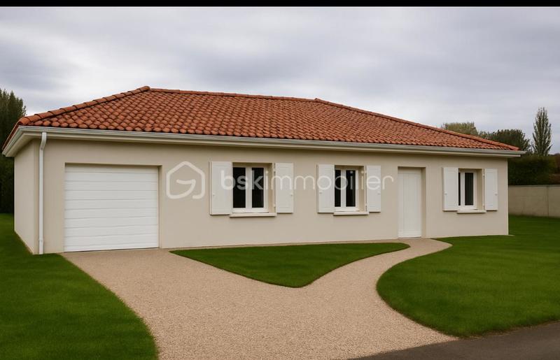 Maison - 80 m² - 4 pièces