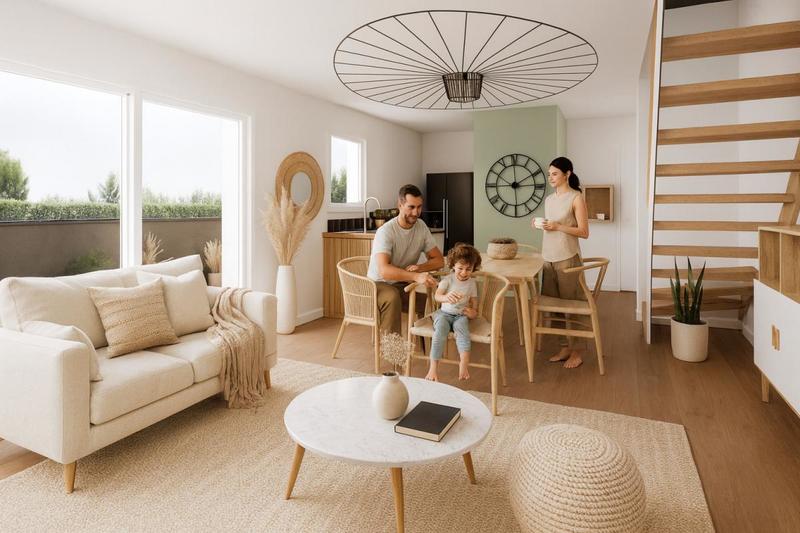 Appartement - 72 m² - 3 pièces